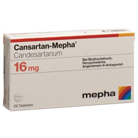 Cansartan-Mepha Tabl 16 mg 28 pcs - PrimeCare Global