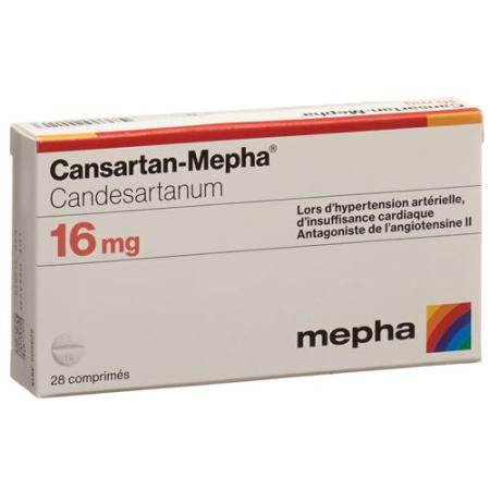 Cansartan-Mepha Tabl 16 mg 98 pcs - PrimeCare Global