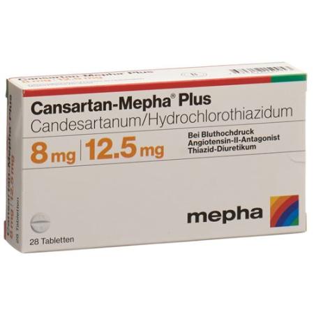 Cansartan-Mepha plus Tabl 8/12.5 98 pcs - PrimeCare Global