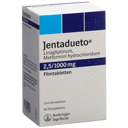 JENTADUETO film tablets 2.5 mg/1000 mg - PrimeCare Global