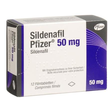 SILDENAFIL Pfizer Filmtablet 50 mg - PrimeCare Global
