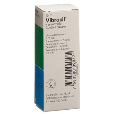 Vibrocil eye drops Nas Fl 15 ml - PrimeCare Global