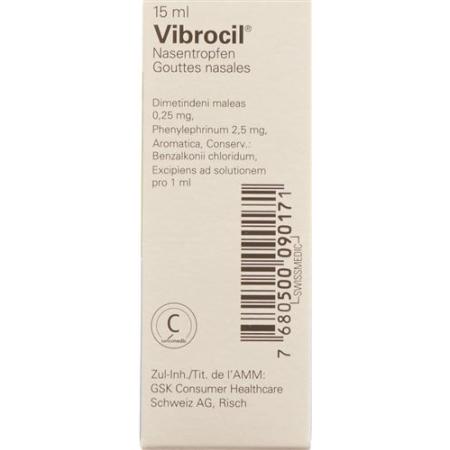Vibrocil eye drops Nas Fl 15 ml - PrimeCare Global