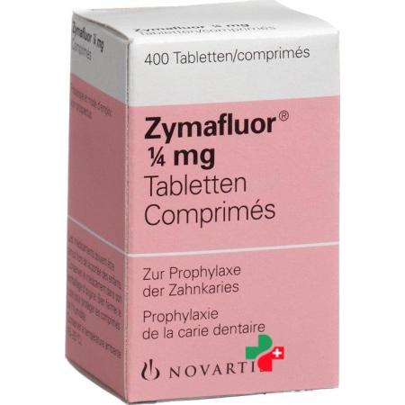 Zymafluor 1/4 mg 400 tablets - PrimeCare Global