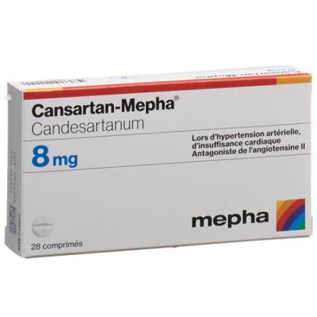 Cansartan-Mepha Tabl 8 mg 28 pcs - PrimeCare Global