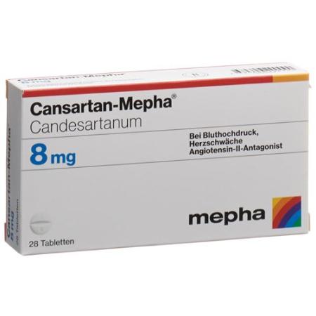 Cansartan-Mepha Tabl 8 mg 28 pcs - PrimeCare Global