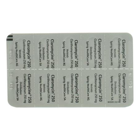 Claromycin Filmtablet 250 mg 14 pcs - PrimeCare Global