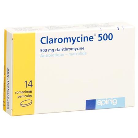 Claromycin Filmtablet 500 mg 20 pcs - PrimeCare Global