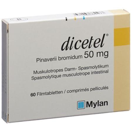Dicetel Filmtablet 50 mg 60 pcs - PrimeCare Global