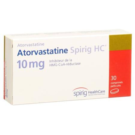 Atorvastatin Spirig HC Filmtabl 10 mg 30 pcs - PrimeCare Global