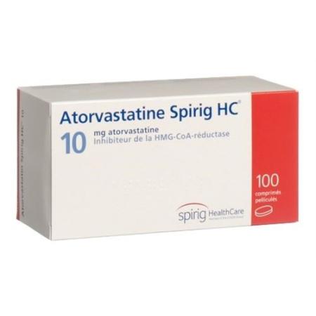 Atorvastatin Spirig HC Filmtabl 10 mg 100 pcs - PrimeCare Global