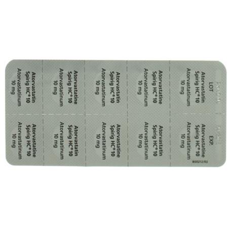 Atorvastatin Spirig HC Filmtabl 10 mg 100 pcs - PrimeCare Global