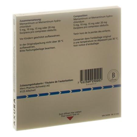 Axura starter pack film tablets 7x5.7x10.7x15.7x20mg 28 pcs - PrimeCare Global