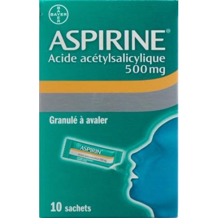 Aspirin Gran 500 mg Btl 20 pcs - PrimeCare Global