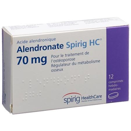 Alendronate Spirig HC weekly tablets 70 mg 12 pcs - PrimeCare Global