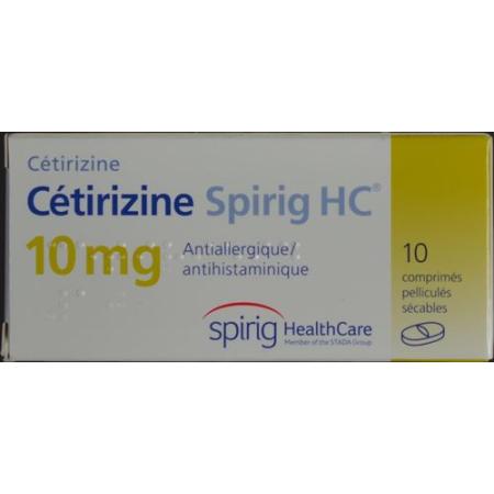 Cetirizine Spirig HC Filmtabl 10 mg 50 pcs - PrimeCare Global