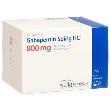 Gabapentin Spirig HC Filmtabl 800 mg 100 pcs - PrimeCare Global