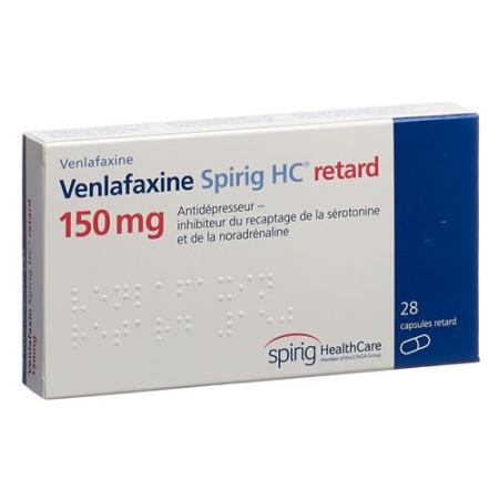 Venlafaxine Spirig HC Ret capsules 150 mg 28 pcs - PrimeCare Global