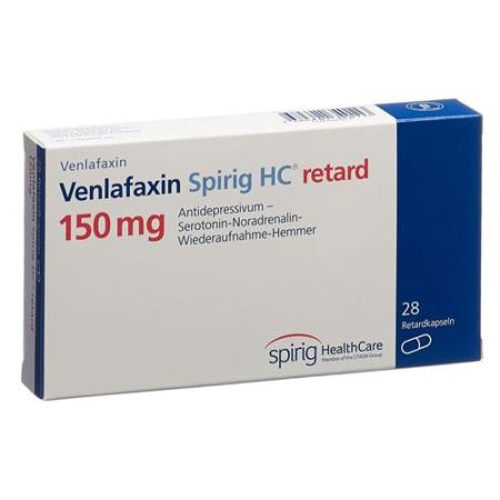 Venlafaxine Spirig HC Ret capsules 150 mg 28 pcs - PrimeCare Global
