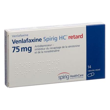 Venlafaxine Spirig HC Ret capsules 75 mg 14 pcs - PrimeCare Global