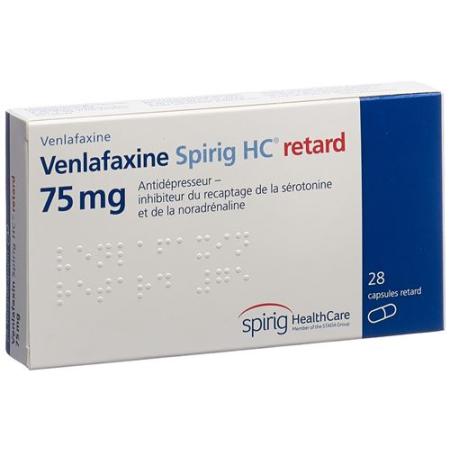 Venlafaxine Spirig HC Ret capsules 75 mg 28 pcs - PrimeCare Global