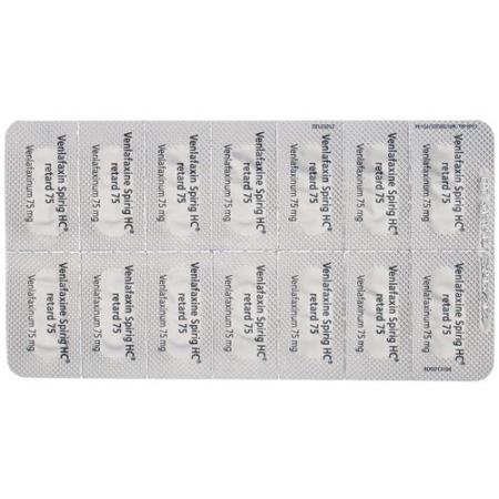 Venlafaxine Spirig HC Ret Capsules 75 mg Blist 98 pcs - PrimeCare Global
