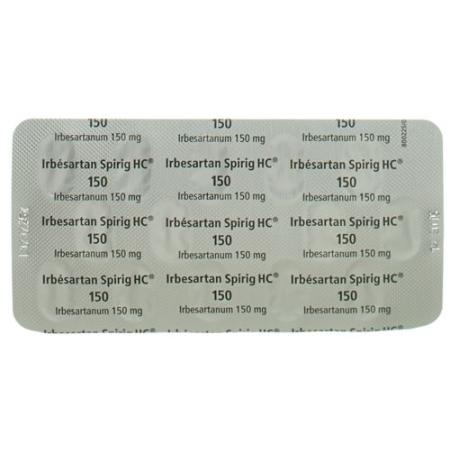 Irbesartan Spirig HC Filmtabl 150 mg 28 pcs - PrimeCare Global