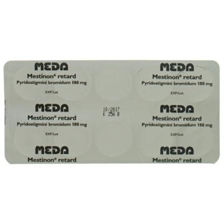 Mestinon Ret Tabl 180 mg Blist 100 pcs - PrimeCare Global