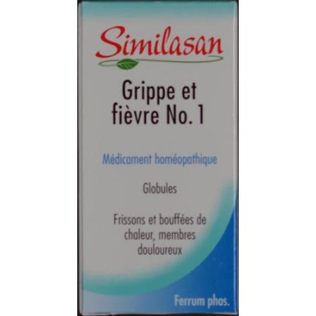 Similasan Fever and Flu No. 1 Glob 15 g - PrimeCare Global