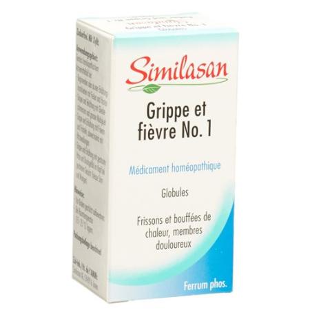 Similasan Fever and Flu No. 1 Glob 15 g - PrimeCare Global