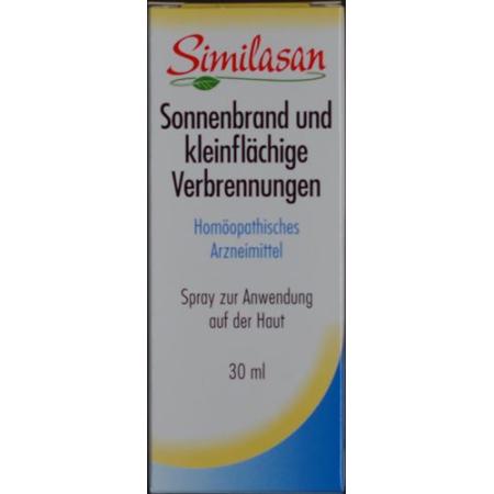 Similasan sunburn and small burns spray 30 m - PrimeCare Global
