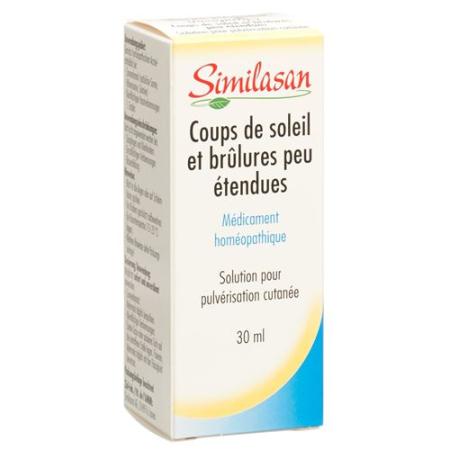 Similasan sunburn and small burns spray 30 m - PrimeCare Global