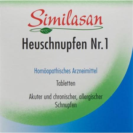 Similasan Hay Fever No. 1 Tabl 80 pcs - PrimeCare Global