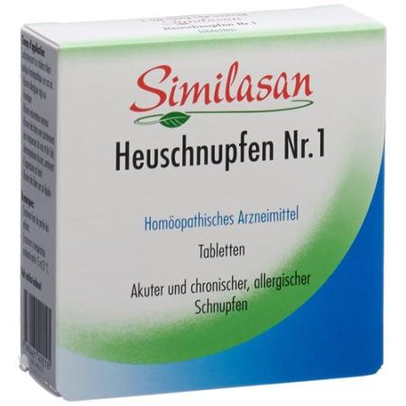 Similasan Hay Fever No. 1 Tabl 80 pcs - PrimeCare Global
