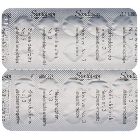 Similasan hay fever No. 3 tabl 80 pcs - PrimeCare Global