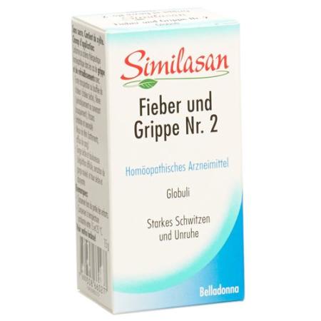 Similasan Fever and Flu No. 2 Glob 15 g - PrimeCare Global