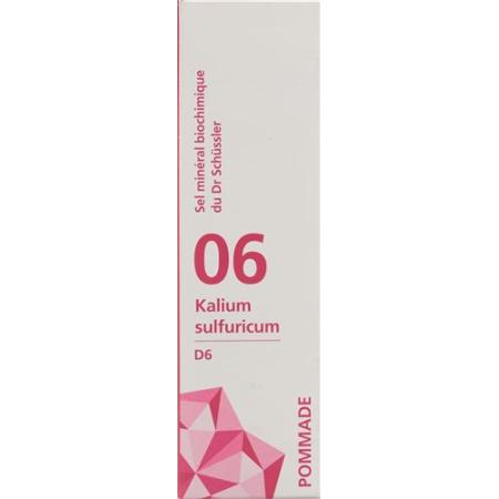 PHYTOMED SCH&Uuml;SSLER Nr6 potassium sulfuricum ointment D 6 75 g - PrimeCare Global