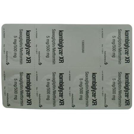 Kombiglyze XR Ret film tablets 5 mg/500 mg 98 pcs - PrimeCare Global