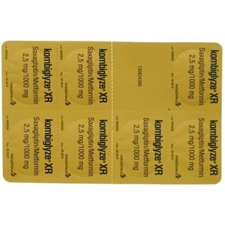 Kombiglyze XR Ret Filmtablet 2.5 mg/1000 mg 56 pcs - PrimeCare Global