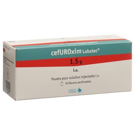 Cefuroxime Labatec dry sub 1.5 g i.v. Penetration 10 pcs - PrimeCare Global