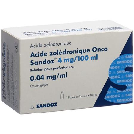 Zoledronic acid Onco Sandoz Inf Loes 4 mg/100ml perf - PrimeCare Global