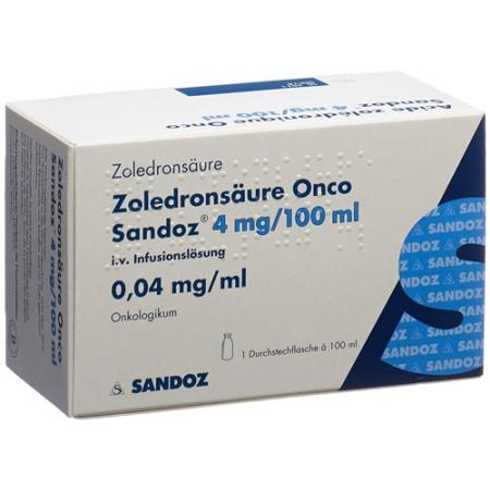 Zoledronic acid Onco Sandoz Inf Loes 4 mg/100ml perf - PrimeCare Global