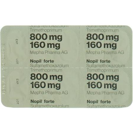 Nopil forte Tabl 800/160mg 50 pcs - PrimeCare Global