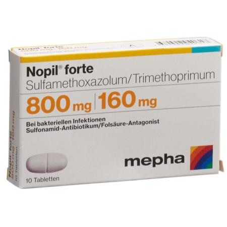 Nopil forte Tabl 800/160mg 50 pcs - PrimeCare Global