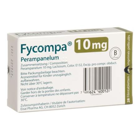 Fycompa Filmtablet 10 mg 28 pcs - PrimeCare Global