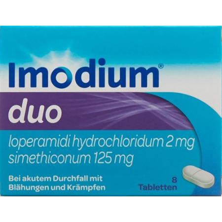 Imodium duo tabl 8 pcs - PrimeCare Global