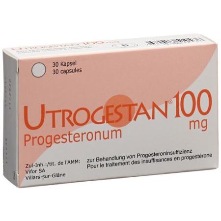 Utrogestan caps 100 mg 30 pcs - PrimeCare Global