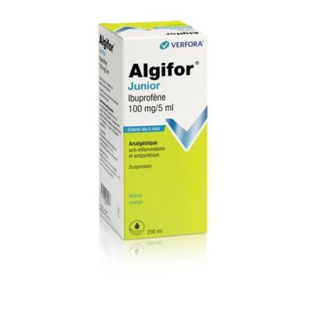 Algifor Junior Susp 100mg/5ml Bottle 200ml - PrimeCare Global