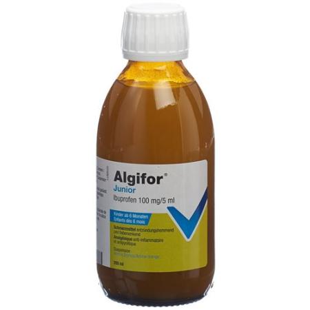 Algifor Junior Susp 100mg/5ml Bottle 200ml - PrimeCare Global
