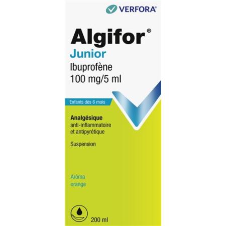 Algifor Junior Susp 100mg/5ml Bottle 200ml - PrimeCare Global